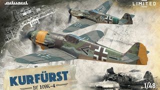 Unboxing of the new BF 109 K4 Eduard 11177 [upl. by Issor]