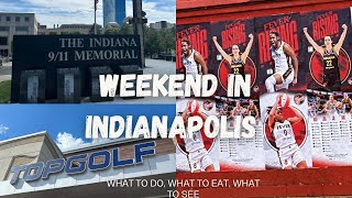 INDIANAPOLIS TRAVEL VLOG  Best things to do eat and see [upl. by Pass]