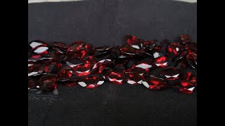 Garnet retail  wholesale marquise cut calibrated 12x6mm affordable cheap discounted 50 to 80 [upl. by Mcloughlin]