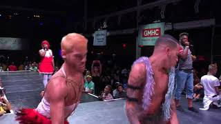 Justin Labeija vs Chloe Milan Latex Ball 2016 [upl. by Rede]