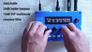 Audiothingies P6 Firmware v10 Teaser [upl. by Bradford]