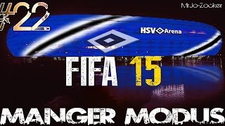 FIFA 15 MANAGERMODUS SAISON 1 HSV 22  Schnee und Freiburg Rodelt mit  1080p HD [upl. by Norej159]