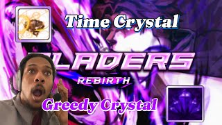 Bladers Rebirth Greedy vs Time Crystal [upl. by Enilec]