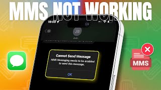 How to Fix MMS Not Working on iPhone  Troubleshoot Your Messaging Issues [upl. by Brittni196]