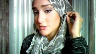 Hijab Tutorial 16 Long Flowy Summer Hijab Look [upl. by Yssirc]