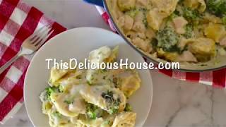 Chicken amp Broccoli Tortellini [upl. by Antipas20]