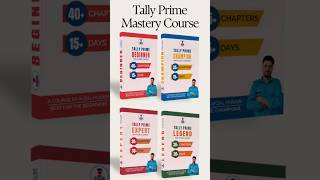 Tally Prime Mastery Course Unleash the Power 🚀  are you Ready tally tallycourse tallyprime [upl. by Lemal842]