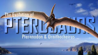 Pteranodon and Ornithocheirus [upl. by Tiga]