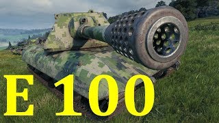 【WoT：E 100】ゆっくり実況でおくる戦車戦Part444 byアラモンド [upl. by Nnaaras]