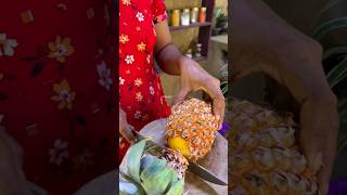 Pineapple Juice  Pineapple Recipe 😍😍 Nature Village Life 😋😋😋 [upl. by Maunsell]