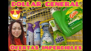 🔥DOLLAR GENERAL OFERTAS IMPERDIBLES 🔥 [upl. by Yrotciv549]