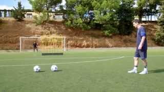 Lionel Messi Amazing Freekick Goal in Training  HD [upl. by Pricilla991]