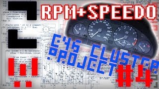 BMW E46 Cluster Speedo  RPM [upl. by Leidba353]