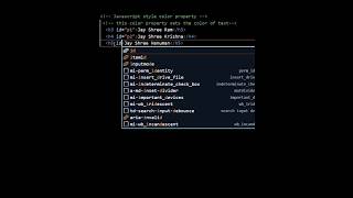 Javascript Style Colour Property shorts coding javascript [upl. by Ullund]