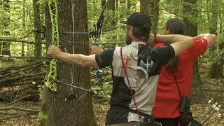 Record de participation pour le concours de tir à l’arc du 1er mai [upl. by Swithbart]