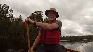 overnight canoe camping Ontario Canada September 2023 part 2 [upl. by Anaz]