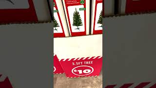 DTF Dollar Tree has a variety of Christmas trees to choose fromdollartreechristmas christmastrees [upl. by Eugilegna220]