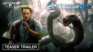 Jurassic World 4 EXTINCTION  Teaser Trailer 2024 Chris Pratt Movie  Universal Pictures HD [upl. by Ial]