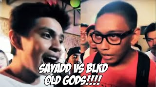 BLKD vs Sayadd  Reaction Video  Tito Shernan OLD GODS [upl. by Iong]