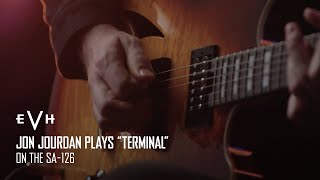 Jon Jourdan Playthrough of quotTerminalquot  EVH Gear [upl. by Eannej]