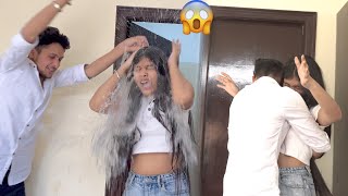 Balloon Blast 💥 Challenge Prank  Gone Funny 😂  Harshit PrankTv [upl. by Ynolem]