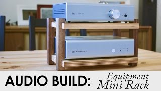 Schiit Audio Mini Rack From Scraps  Audio Build [upl. by Ennaoj855]