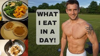 What I Eat In A Day Fatloss amp Muscle  Alex Crockford [upl. by Devona760]