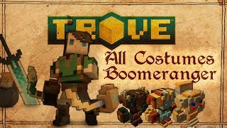 How to get All Costumes Boomeranger  Trove Grimoire Showcase [upl. by Conley]