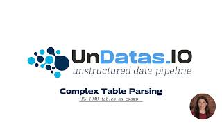 undatasio parse irs 1040 complex table example [upl. by Schubert]