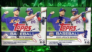 PERSONAL JUMBO CASE BREAK 2022 Topps Update 2 Box Part One [upl. by Galen]