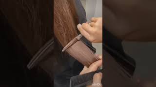 How to remove split Ends of hair split remove Beauty looks salon  Hair [upl. by Trebor]