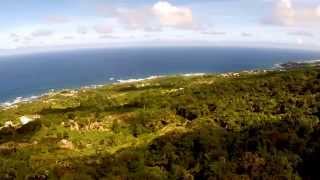 Hackletons Cliff Barbados east coast [upl. by Haerle962]