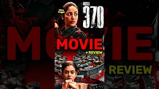 Article 370 Movie Review shorts [upl. by Anesusa]