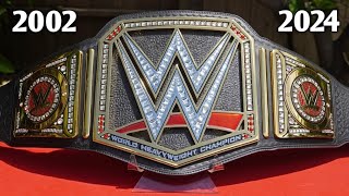 WWE Championship PPV Match Card Compilation 2002  2024 With Title Changes [upl. by Naryk]