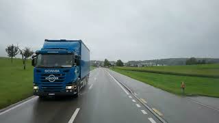 Iveco Stralis 570 XP POV Vaduz Fürstentum Lichtenstein nach Oetwil am See 10Teil [upl. by Lisabet]