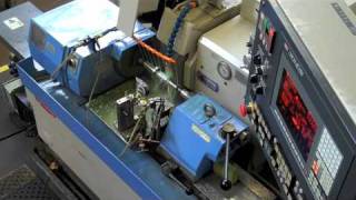 Grinding an Air Bearing Spindle Shaftm4v [upl. by Eednak164]