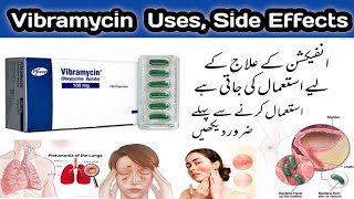 Vibramycin 100mg Capsule uses  Acne  Pimples  Doxycycline Antibiotic uses [upl. by Bradlee]