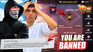 Again Banned🤬Im Playing with HackerMust Watch [upl. by Ettenauq]