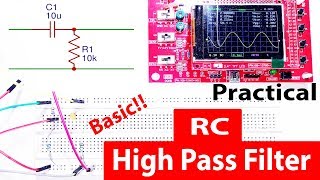 Noise Cancel With High Pass Filter  High Pass Filter Basic Understanding With Practical In Hindi [upl. by Damiano]