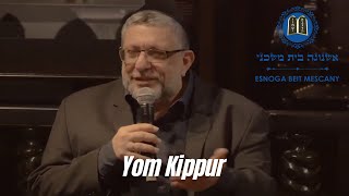 Yom Kippur  Rabino Moshe Elmescany [upl. by Ettevroc]