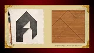 Tangram Letter A [upl. by Leunammi]