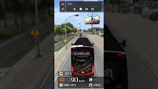 KOMBAN BUS livery BUS Simulator Indonesia REAL GAMING [upl. by Gaskin]