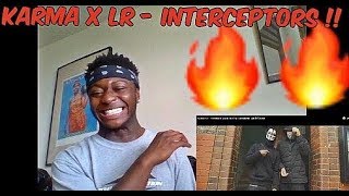 First Time Listening To Karma amp LR Karma X LR  Interceptors Music Video  REACTION BSIDE DISS [upl. by Parry]