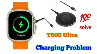 T800 Ultra Smartwatch Charging Problem  T800 ultra charge nahi ho raha smartwatchclub t800ultra [upl. by Anahsohs]