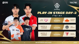 M6 MM Qualifier  Playin Stage Day 2 [upl. by Ecital]