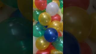 Balloon garland  decoration yt shorts  viral balloon decoration [upl. by Verda]