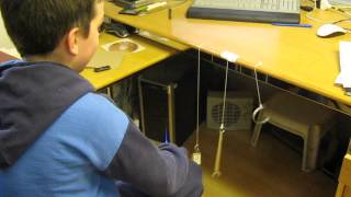 Pendulum test on a 11 year old child 2 [upl. by Lenard278]