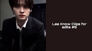 Lee know clips for edits 5 [upl. by Madanhoj]