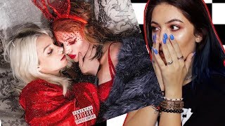 Tana Mongeau  Hefner ft Bella Thorne Official Music Video Reaction [upl. by Ddarb]