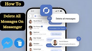 How to Delete All Messages on Messenger at Once  Clear All Chats Easily [upl. by Aridni]